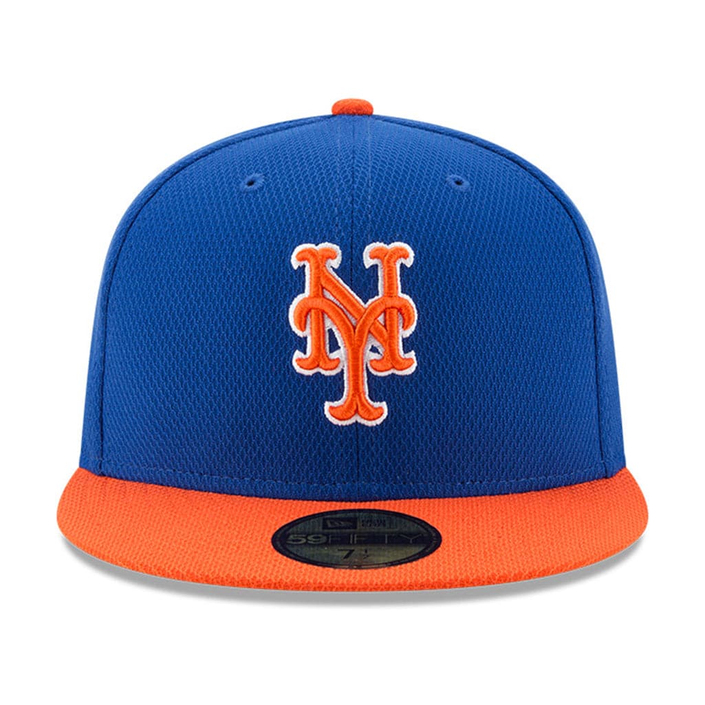 New Era Caps New York Mets New Era MLB Alt Diamond Era Performance 59FIFTY Fitted Hat - Blue