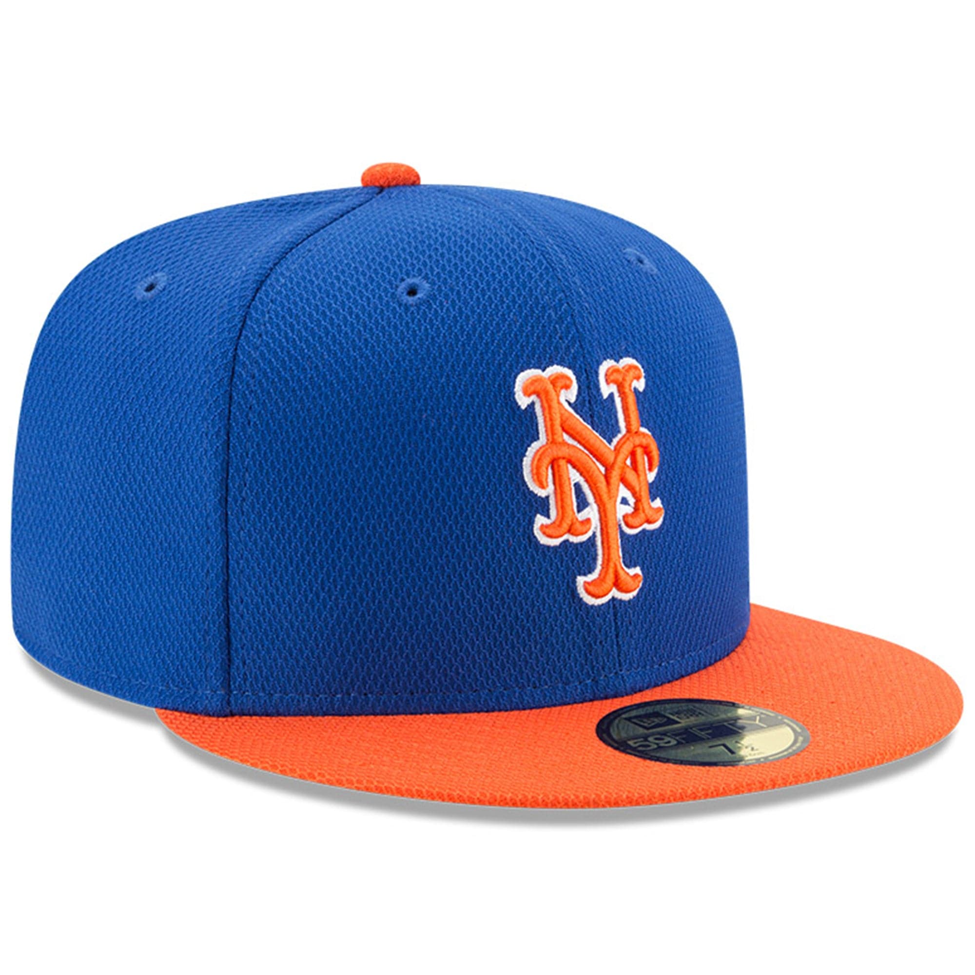 New Era Caps New York Mets New Era MLB Alt Diamond Era Performance 59FIFTY Fitted Hat - Blue