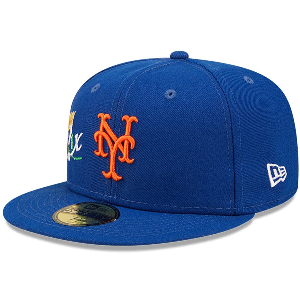 New Era Caps New York Mets New Era MLB Crown Champs 59FIFTY Fitted Hat - Blue