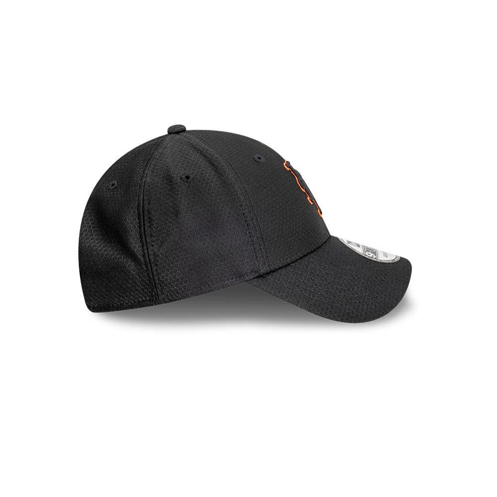 New Era Caps New York Mets New Era MLB Hex Pop Mesh 9FORTY Strapback Hat - Black