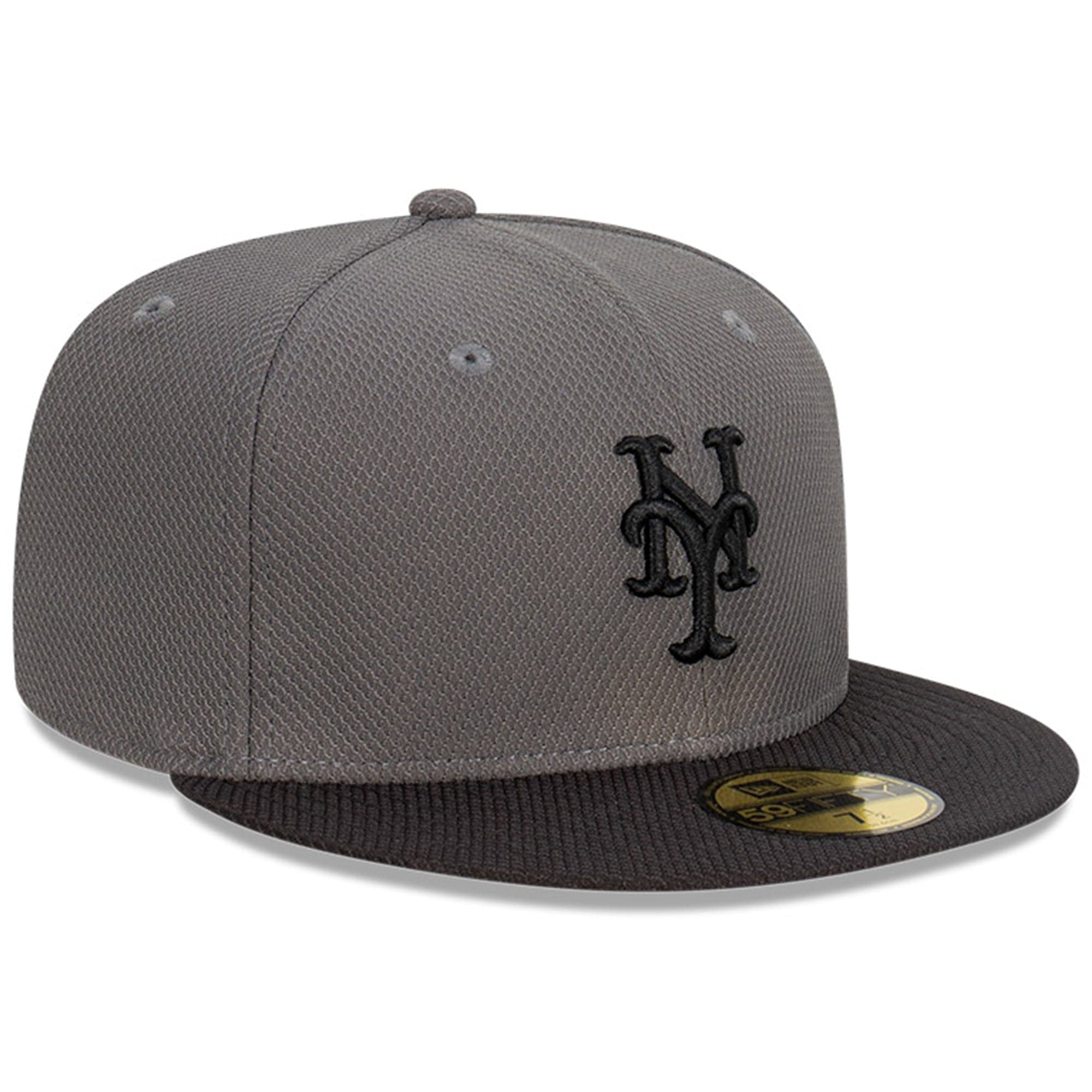 New Era Caps New York Mets New Era MLB Storm Diamond Era 59FIFTY Fitted Hat - Graphite