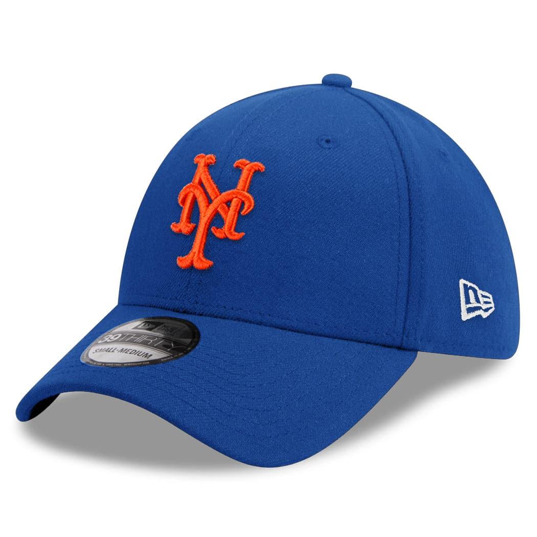 New Era Caps New York Mets New Era MLB Team Classic 39THIRTY Curve Hat - Blue