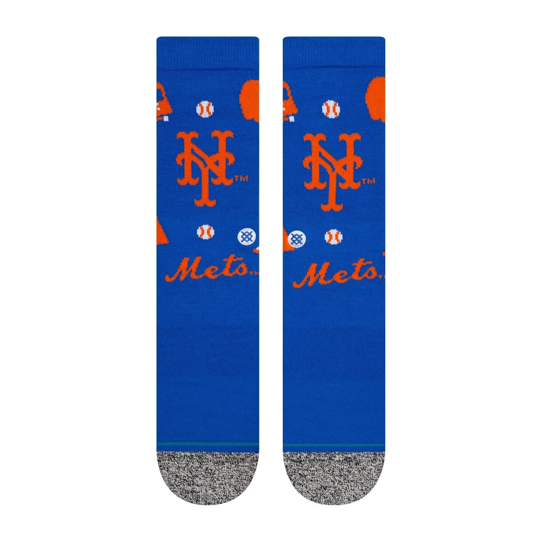 Stance Socks Large (9-12 US) New York Mets Stance MLB Landmark Crew Socks - Blue