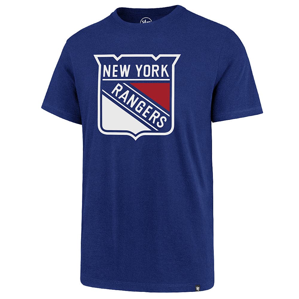 47 Brand T-Shirts New York Rangers '47 NHL Imprint Echo T-Shirt - Blue