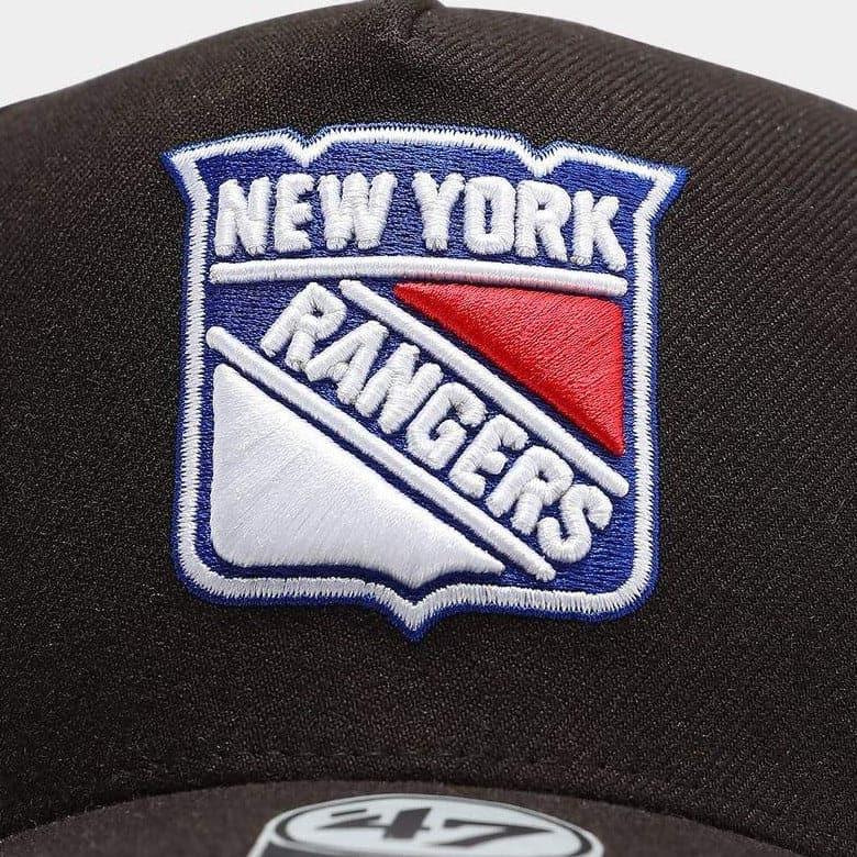 47 Brand Caps New York Rangers ‘47 NHL Team MVP DT Snapback Hat - Black