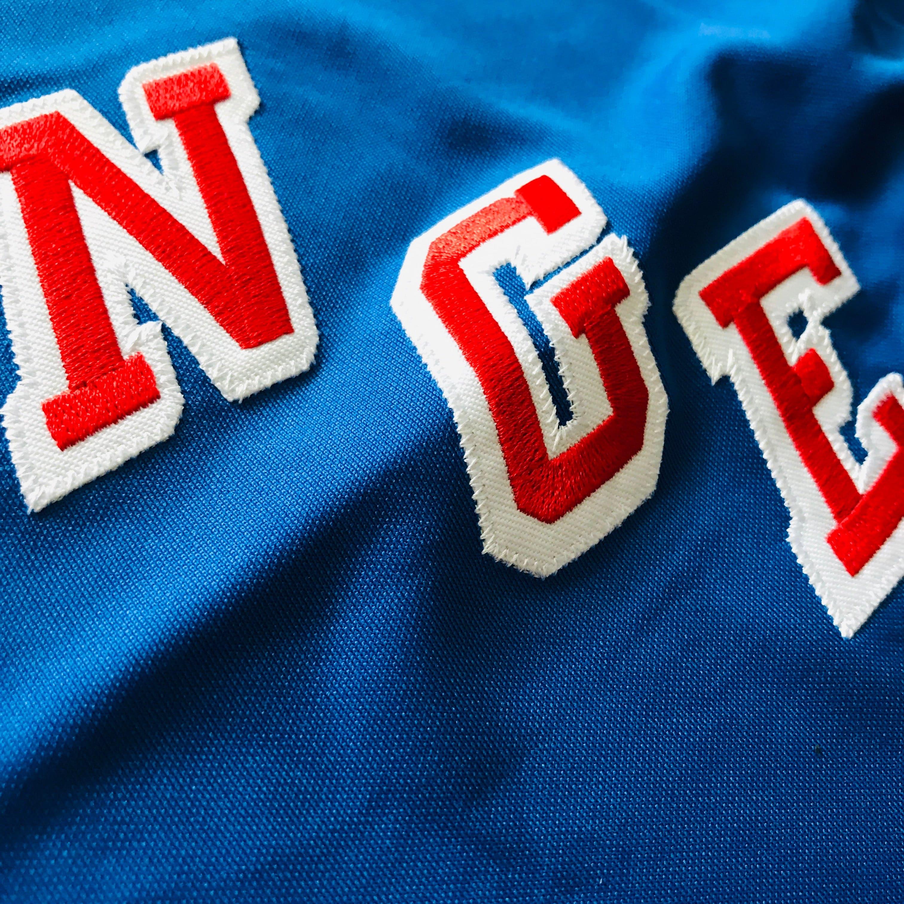 Majestic Athletic Jerseys New York Rangers Majestic NHL Fan Replica Jersey - Blue