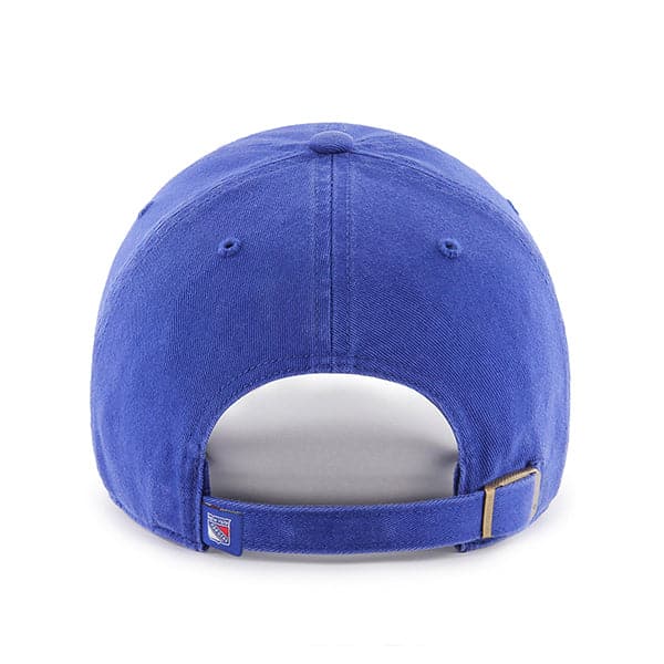 47 Brand Caps New York Rangers Royal '47 NHL Team Clean Up Strapback Hat - Blue