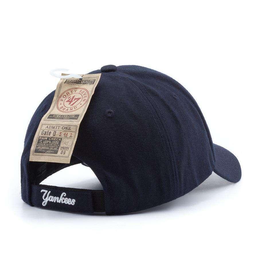 47 Brand Caps New York Yankees '47 MLB MVP Adjustable Curve Hat - Navy