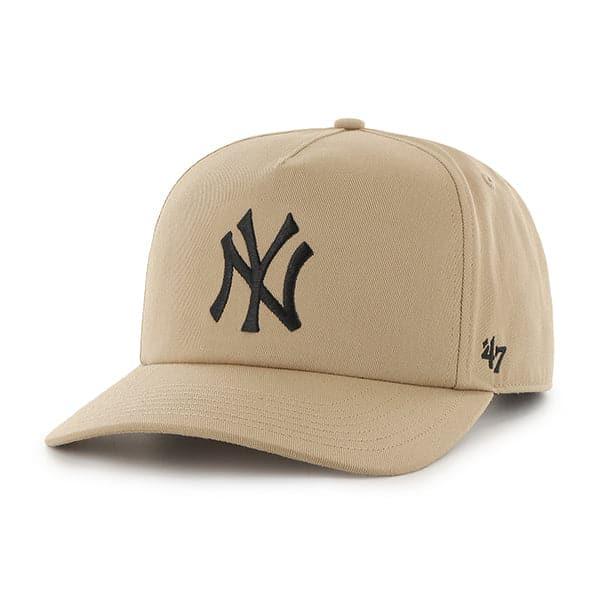 47 Brand Caps New York Yankees '47 MLB Nantasket Pre-Curved Snapback Hat - Khaki