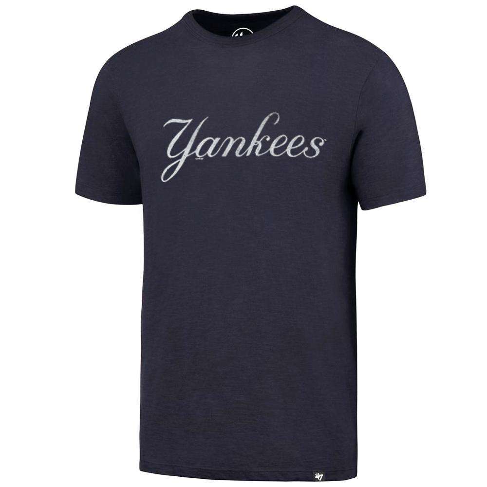 47 Brand T-Shirts XL New York Yankees '47 MLB Scrum Logo T-Shirt - Navy