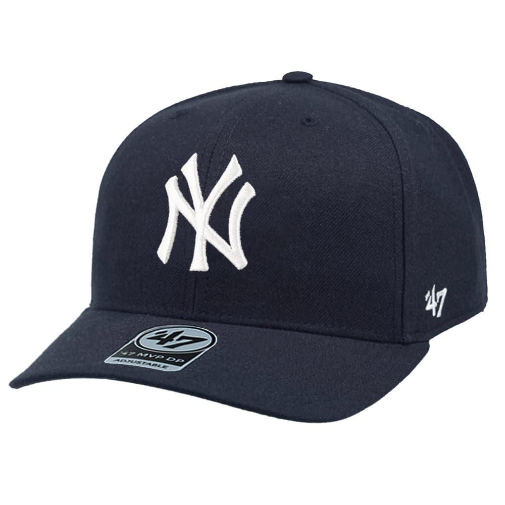 47 Brand Caps New York Yankees ‘47 MLB Team MVP DP Pre-Curved Snapback Hat - Navy