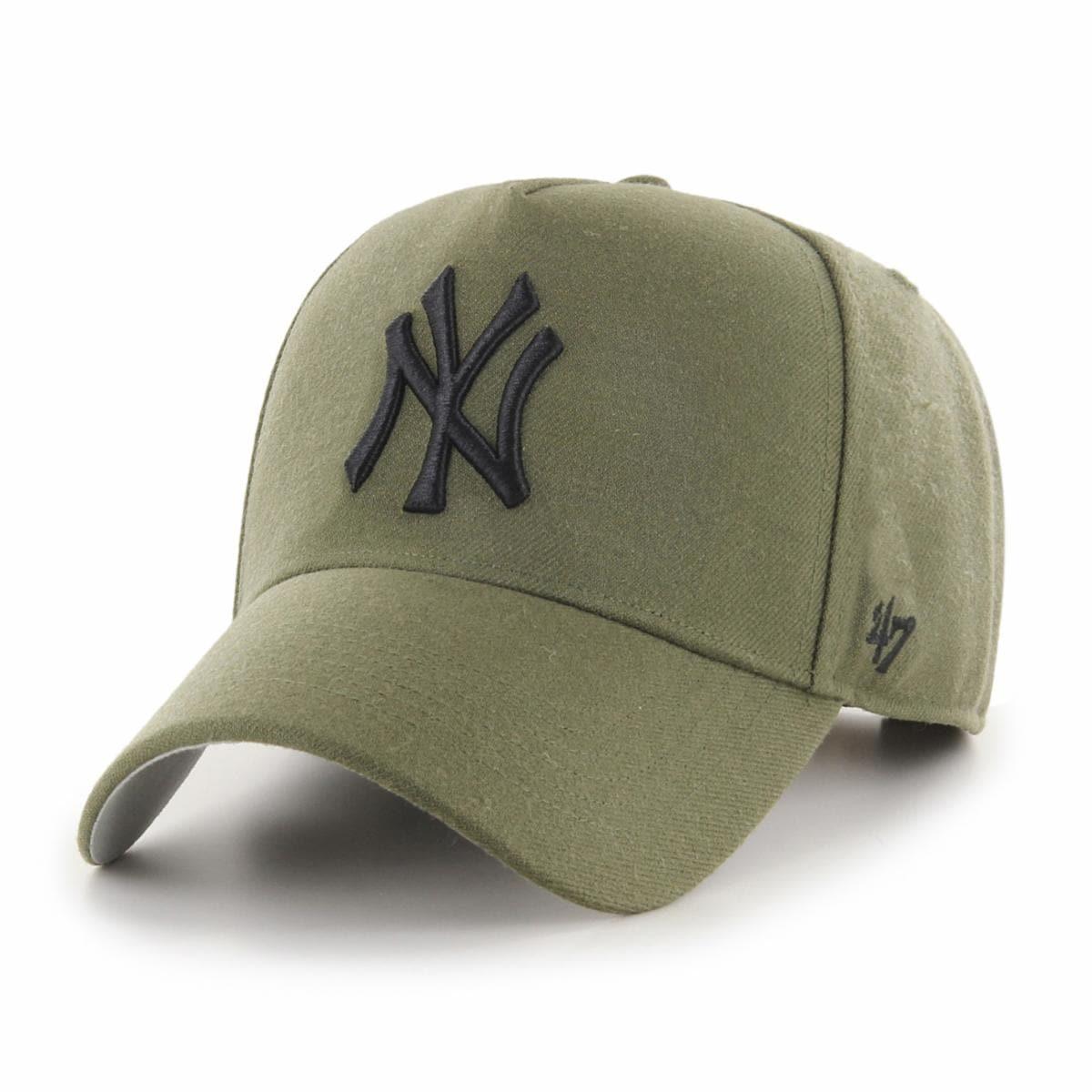 47 Brand Caps New York Yankees ‘47 MLB Tonal MVP DT Pinch Curve Snapback Hat - Sandalwood