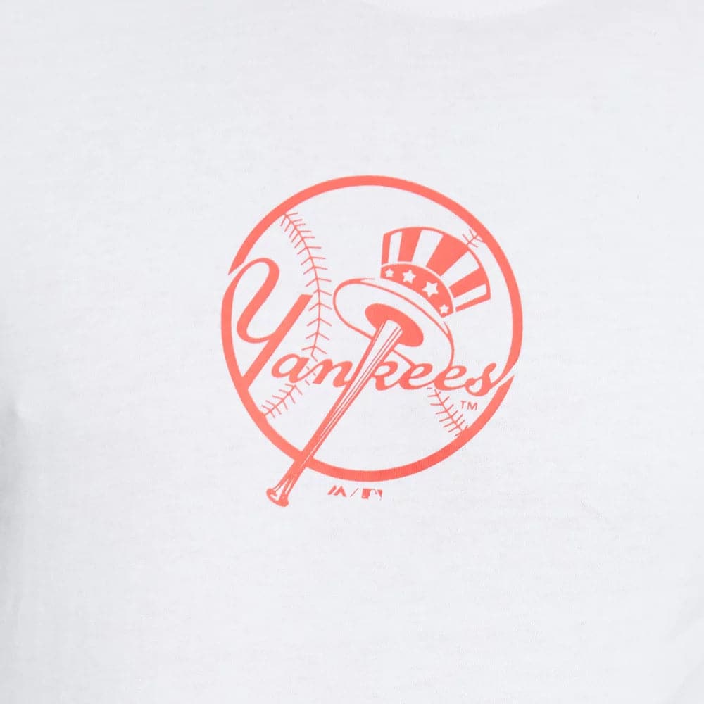 Majestic Athletic T-Shirts New York Yankees Majestic MLB 1951 Champs T-Shirt - White