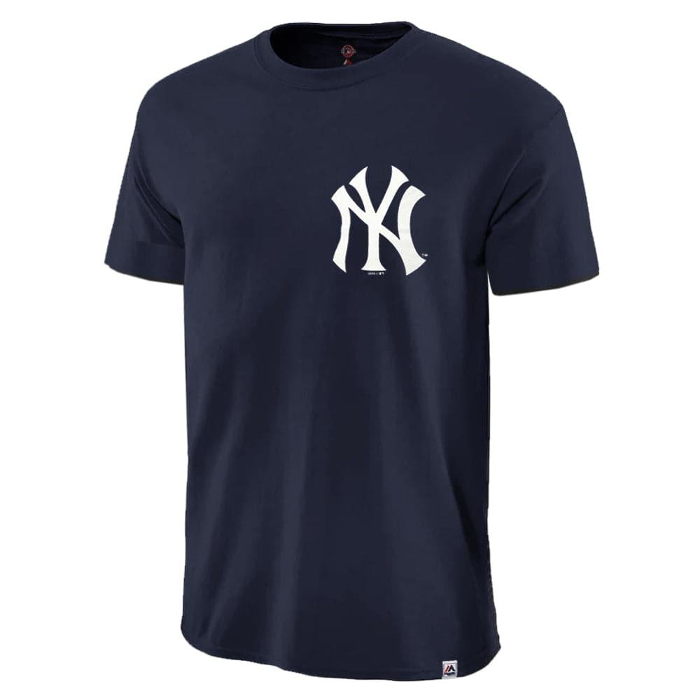 Majestic Athletic T-Shirts New York Yankees Majestic MLB Codey T-Shirt - Navy