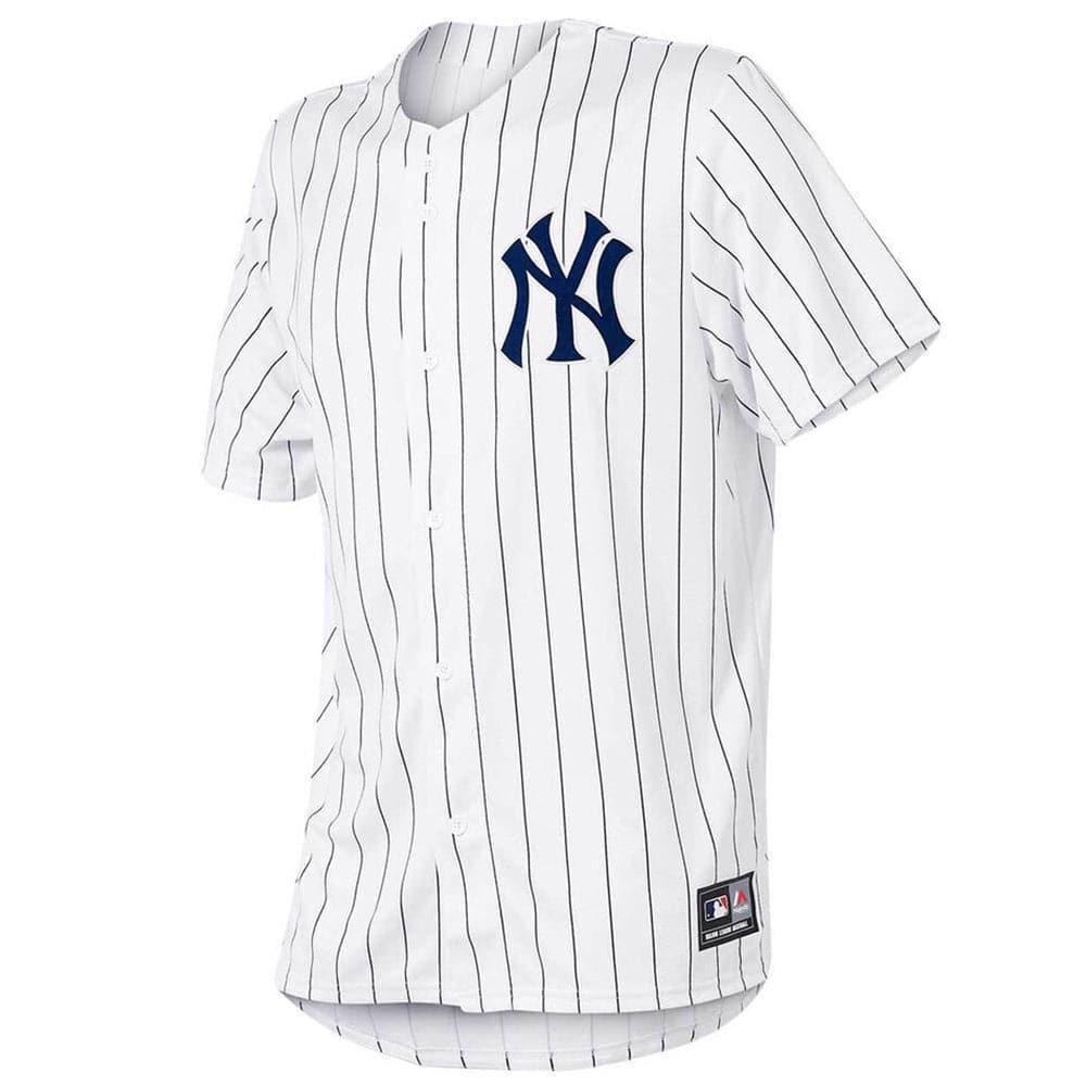 Majestic Athletic Jerseys New York Yankees Majestic MLB Fan Replica Jersey - White