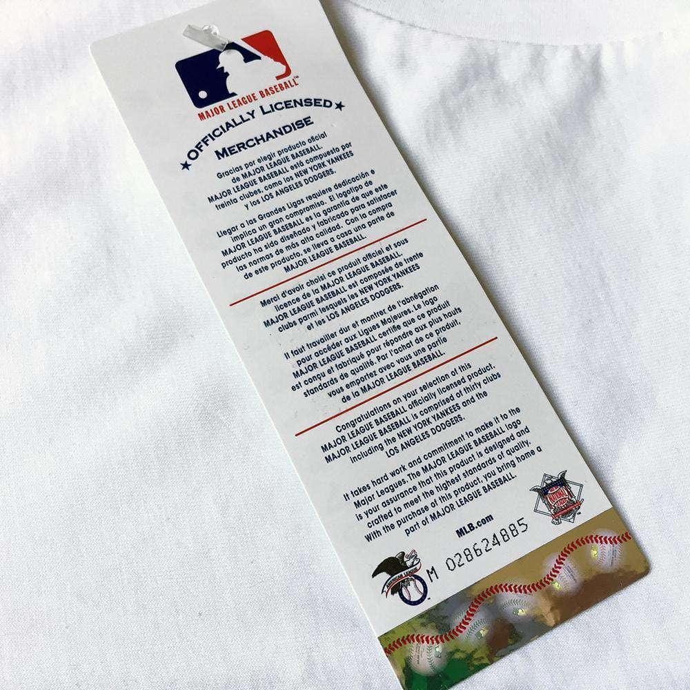 Majestic Athletic T-Shirts New York Yankees Majestic MLB Gothley T-Shirt - White