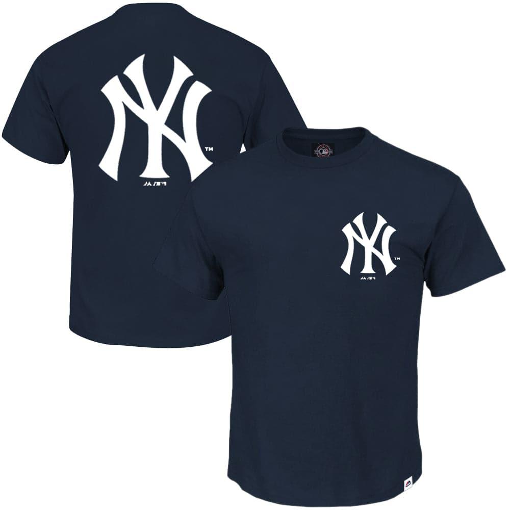Majestic Athletic T-Shirts New York Yankees Majestic MLB Jeaner OG T-Shirt - Navy