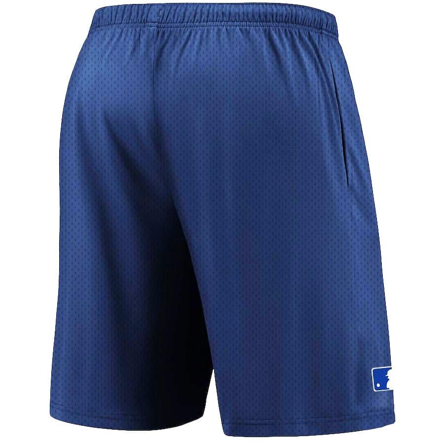 Majestic Athletic Shorts New York Yankees Majestic MLB Mesh Basic Shorts - Blue