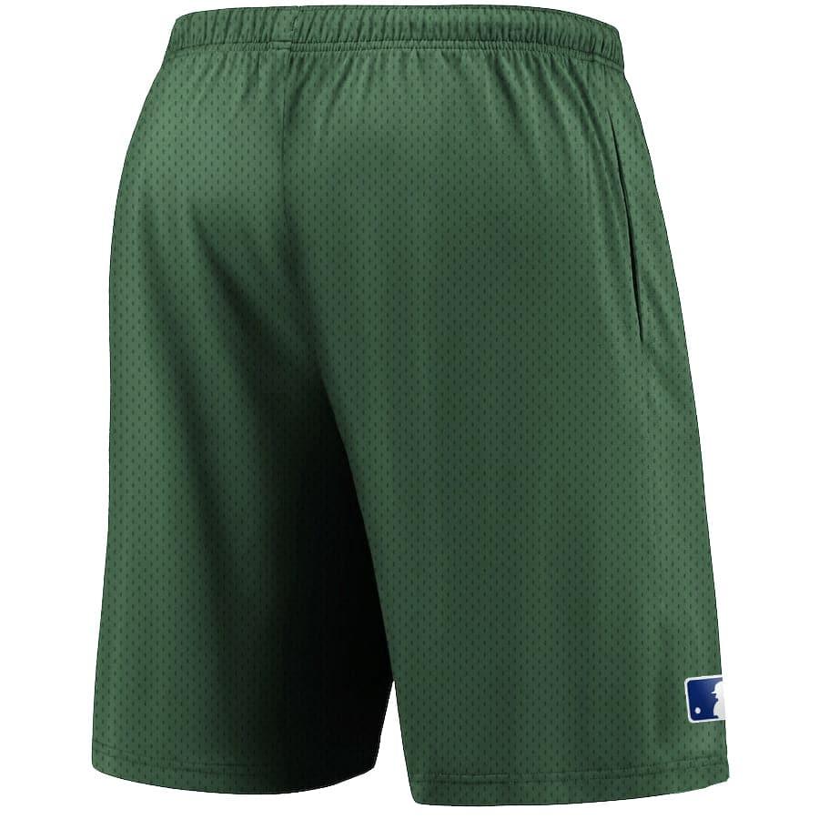 Majestic Athletic Shorts New York Yankees Majestic MLB Mesh Basic Shorts - Elm Green