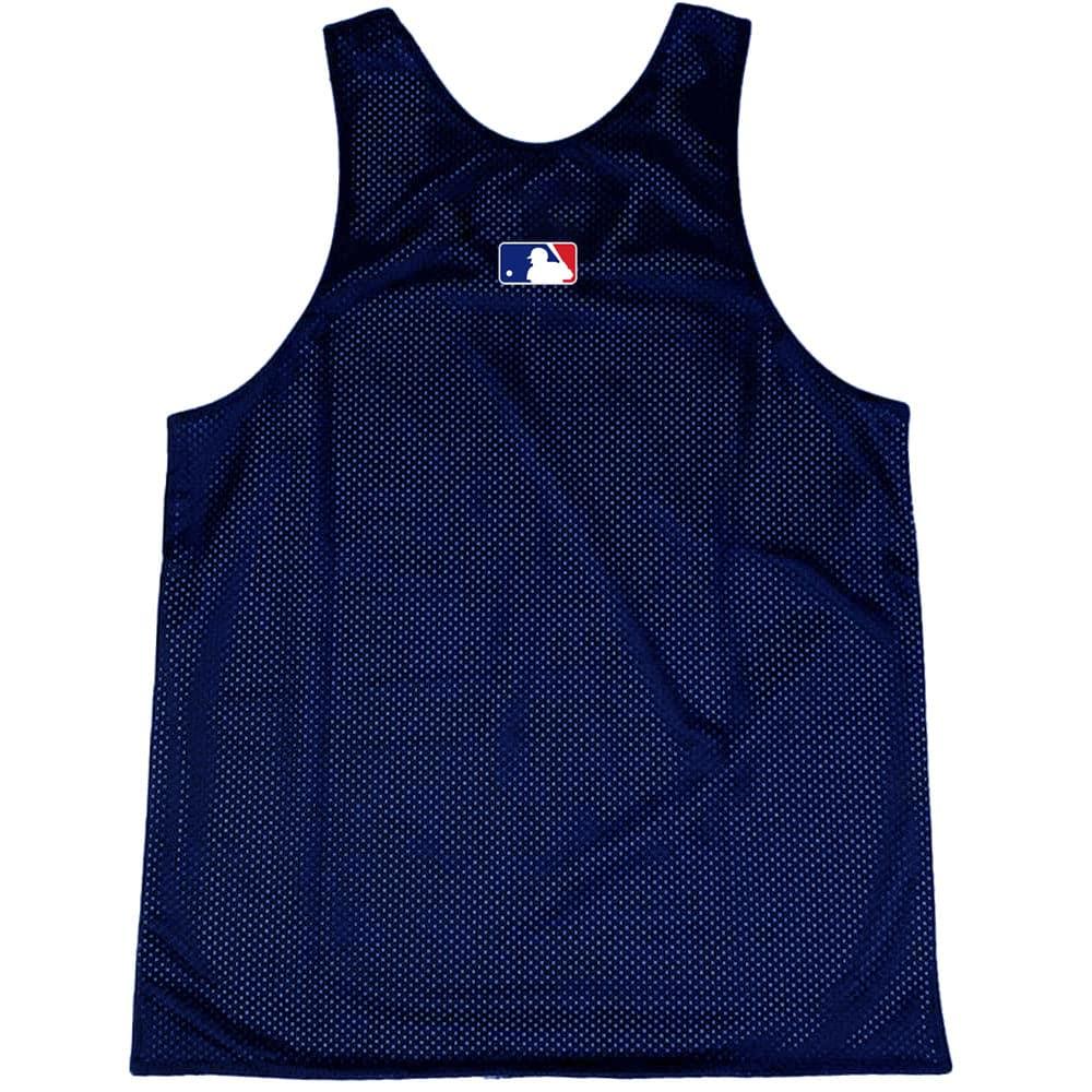 Majestic Athletic T-Shirts New York Yankees Majestic MLB Off-Field Mesh Tank - Navy