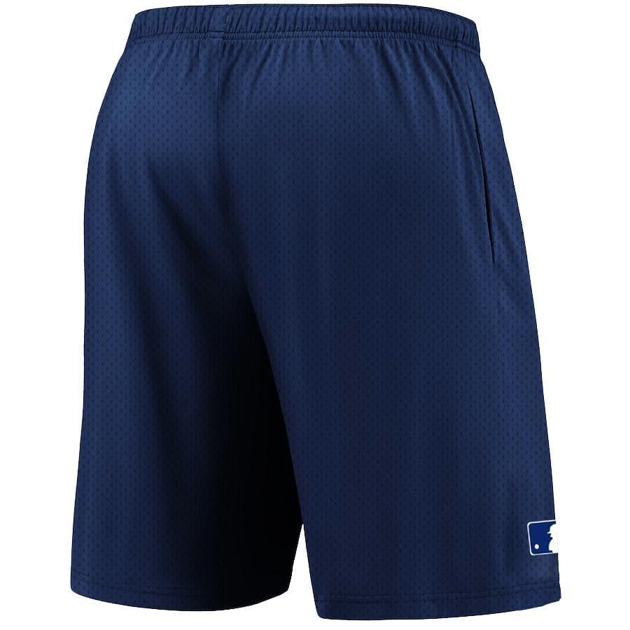 Majestic Athletic Shorts New York Yankees Majestic MLB Team Mesh Basic Shorts - Navy