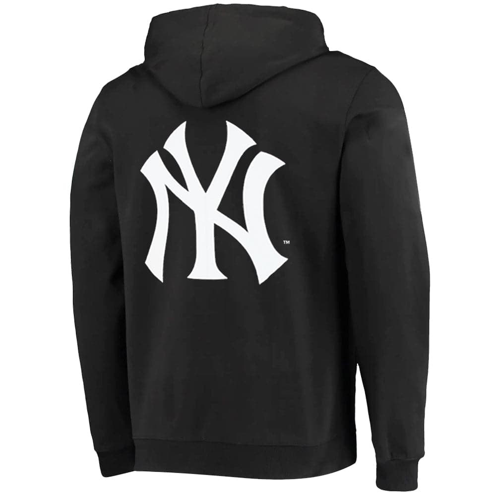 Majestic Athletic Jumpers New York Yankees Majestic MLB The Duke Hoodie Jumper - Black