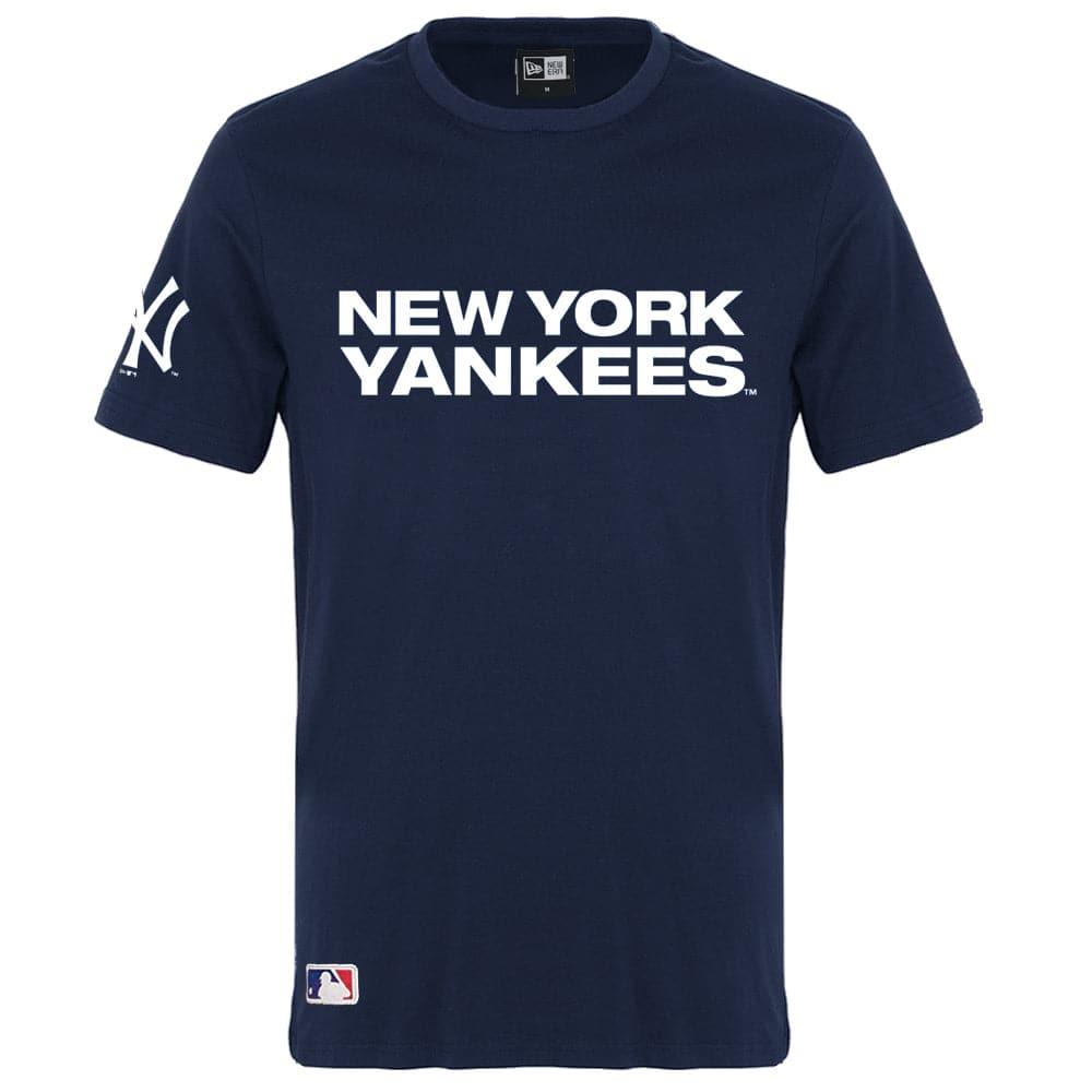 New Era T-Shirts New York Yankees New Era MLB 100th Year T-Shirt - Navy