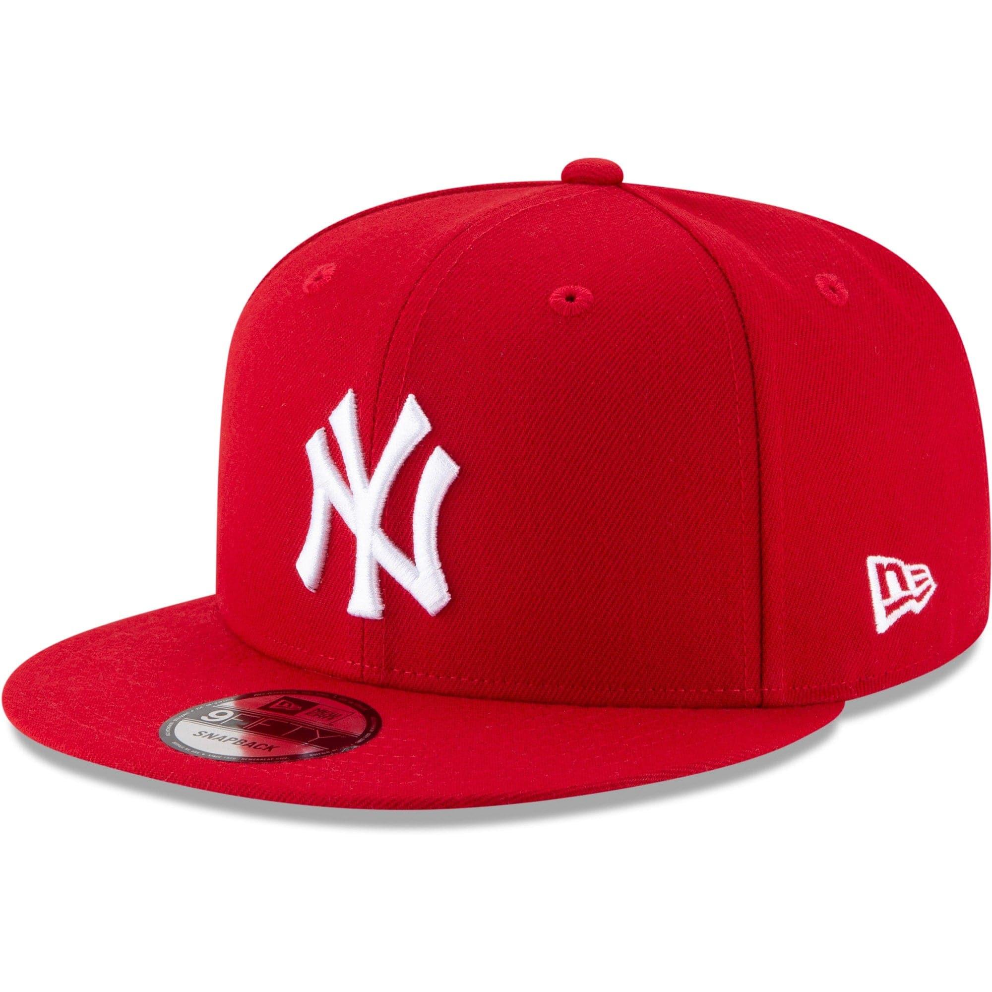 New Era Caps New York Yankees New Era MLB 1996 World Series Side Patch 9FIFTY Snapback Hat - Red