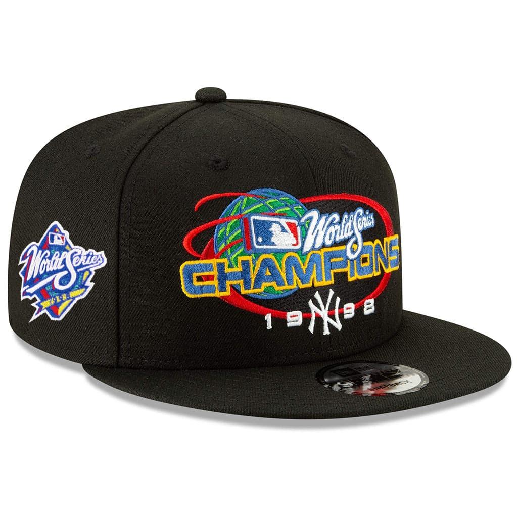 New Era Caps New York Yankees New Era MLB 1998 World Series Champions 9FIFTY Snapback Hat - Black