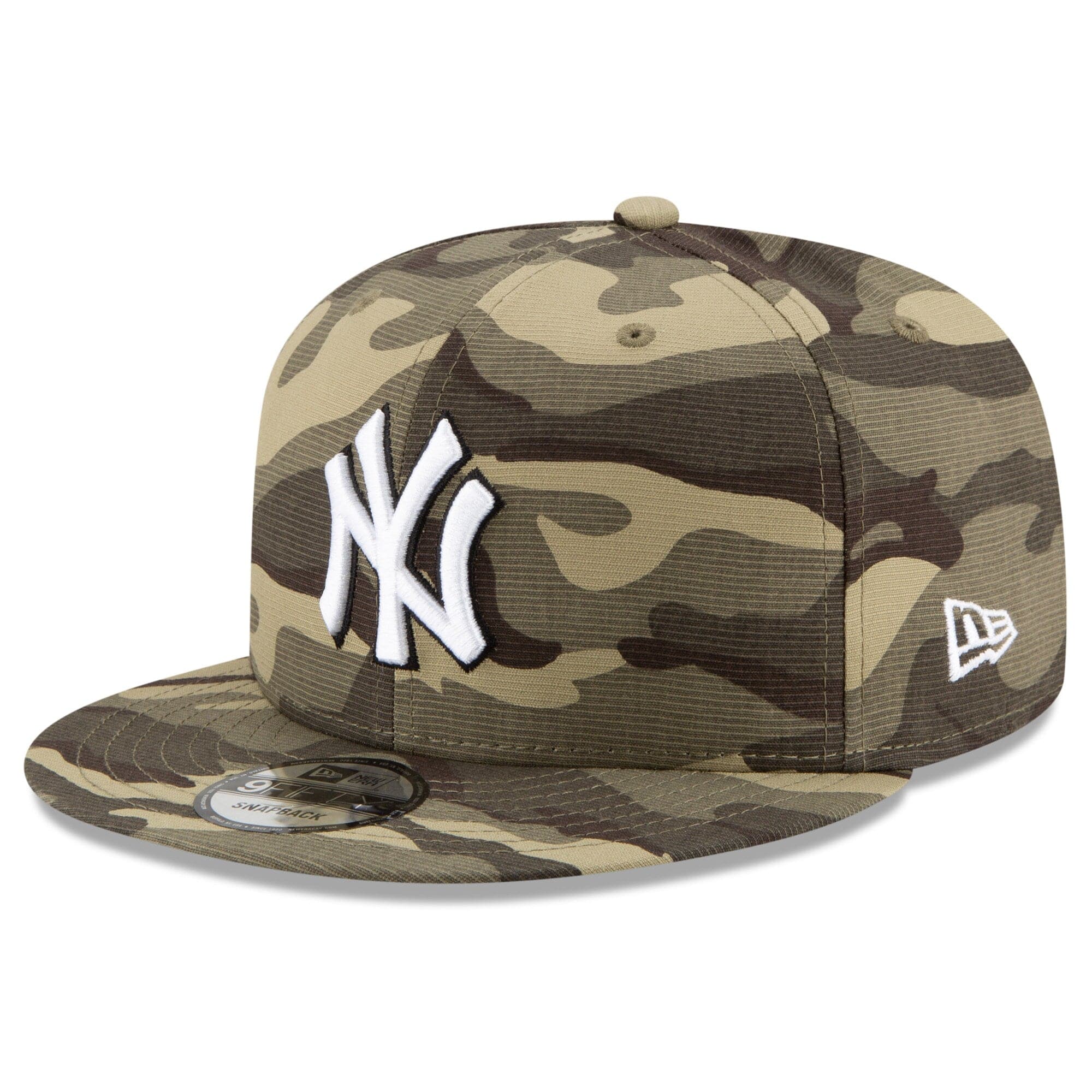 New Era Caps New York Yankees New Era MLB 2021 Armed Forces 9FIFTY Snapback Hat - Camo