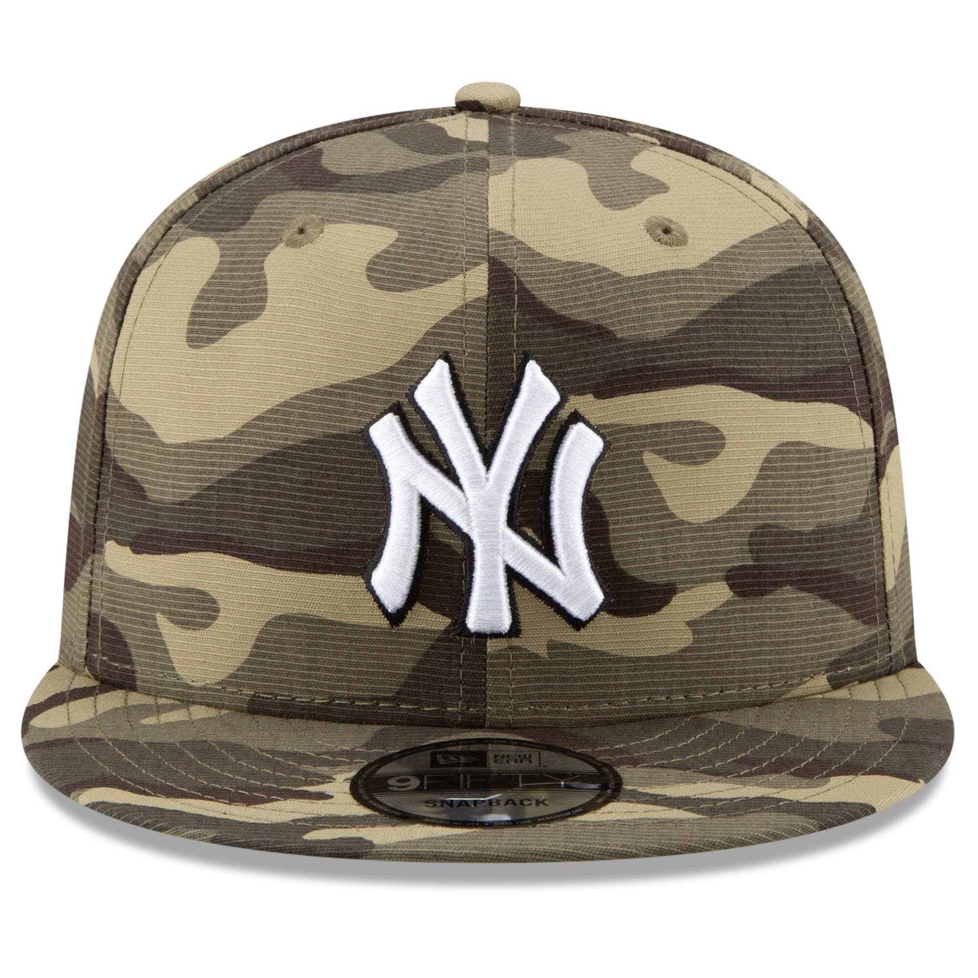 New Era Caps New York Yankees New Era MLB 2021 Armed Forces 9FIFTY Snapback Hat - Camo