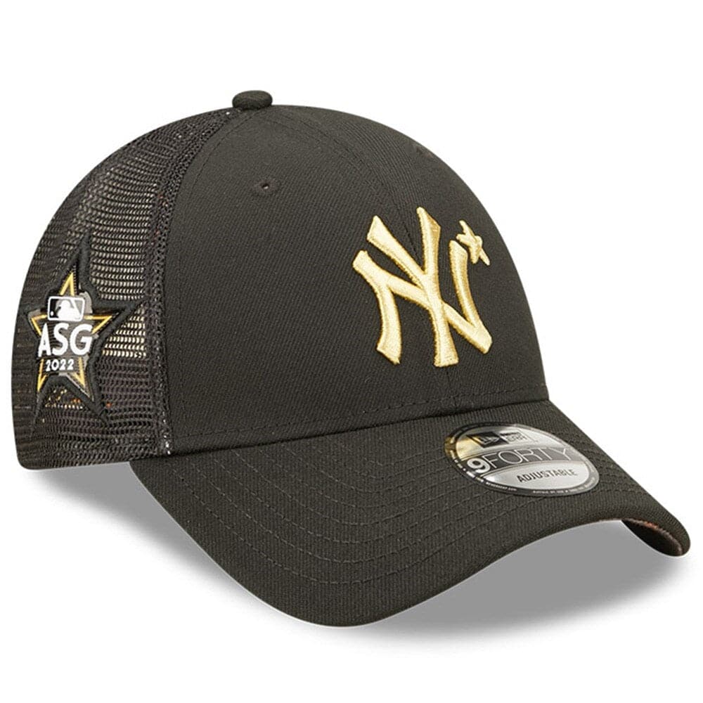 New Era Caps New York Yankees New Era MLB 2022 All-Star Game 9FORTY Trucker Snapback Hat - Black
