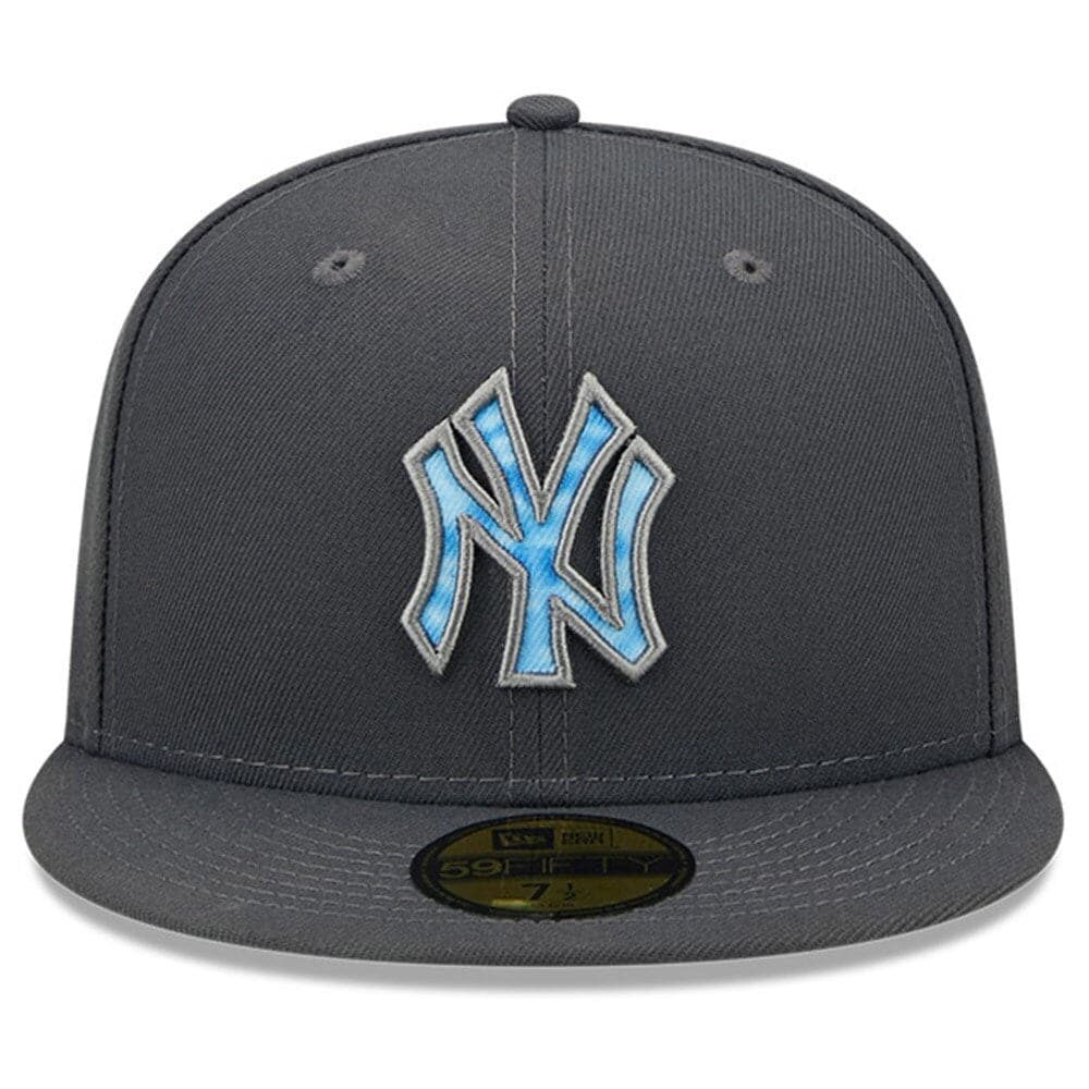 New Era Caps New York Yankees New Era MLB 2022 Fathers Day 59FIFTY Fitted Hat - Graphite