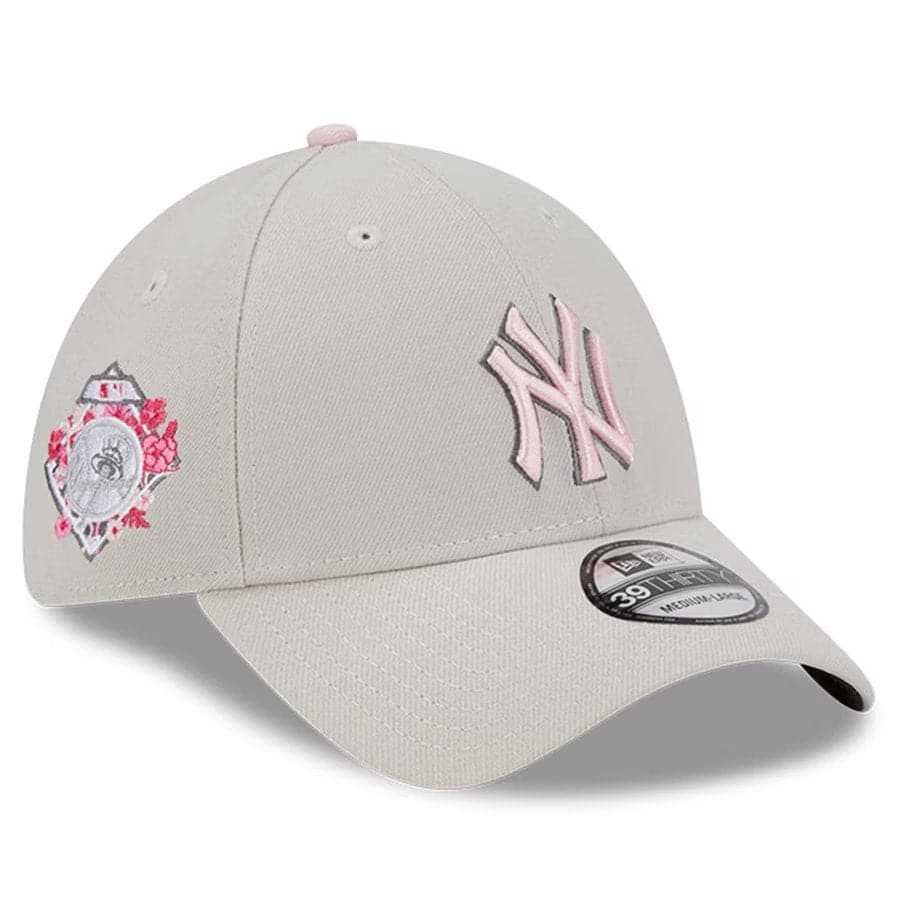 New Era Caps New York Yankees New Era MLB 23 Mothers Day 39THIRTY Stretch-Fit Hat - Stone