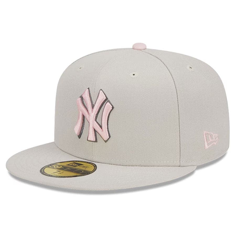 New Era Caps New York Yankees New Era MLB 23 Mothers Day 59FIFTY Fitted Hat - Stone