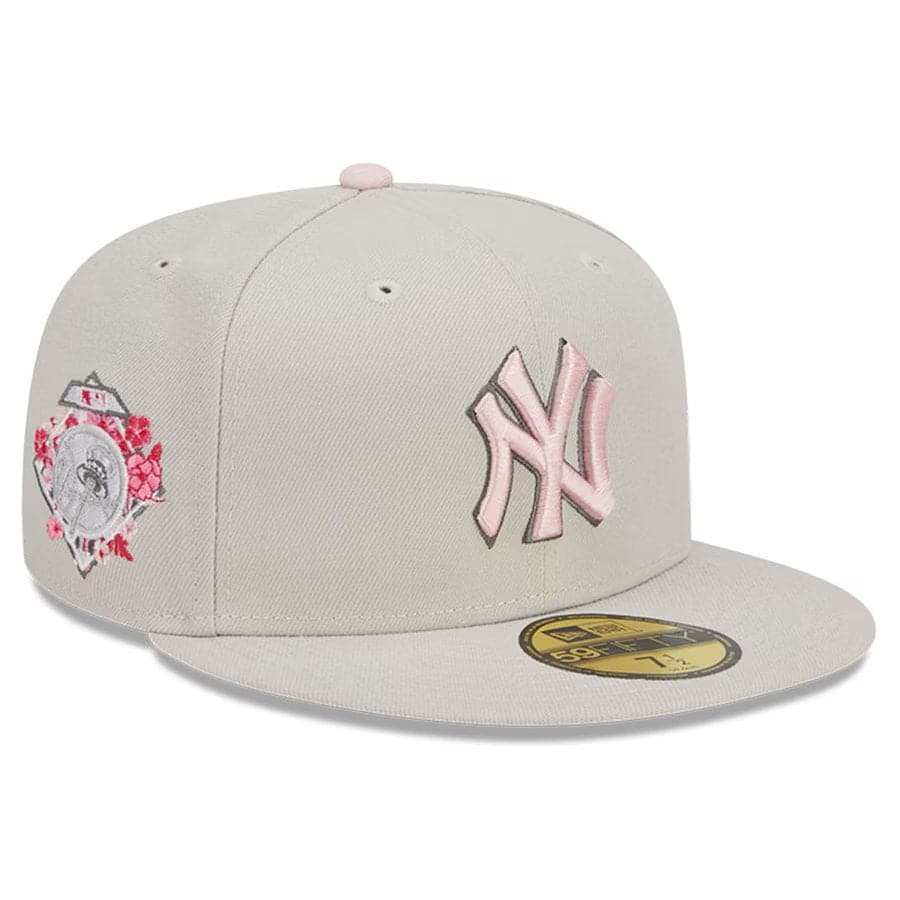 New Era Caps New York Yankees New Era MLB 23 Mothers Day 59FIFTY Fitted Hat - Stone