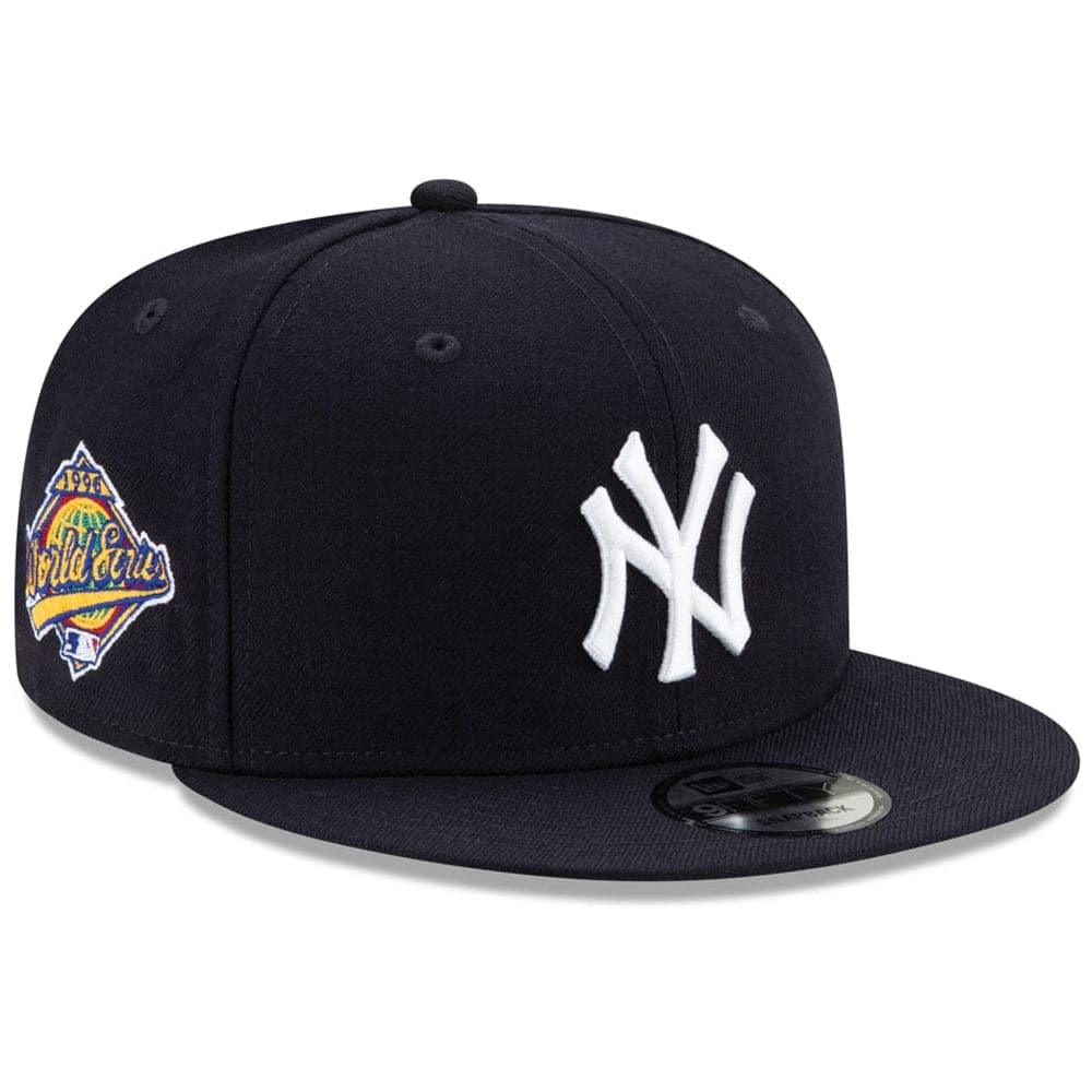 New Era Caps Adjustable M/L New York Yankees New Era MLB 96 World Series Patch 9FIFTY Snapback Hat - Navy