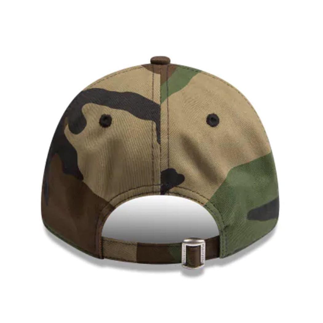 New Era Caps New York Yankees New Era MLB 9FORTY Camo Curve Cloth Strap Hat