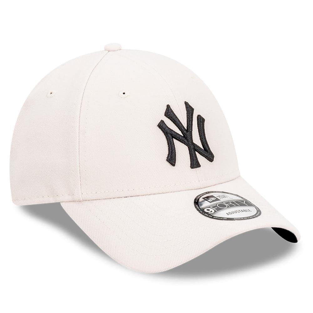 New Era Caps New York Yankees New Era MLB Black Tonal 9FORTY Snapback Curve Hat - Stone