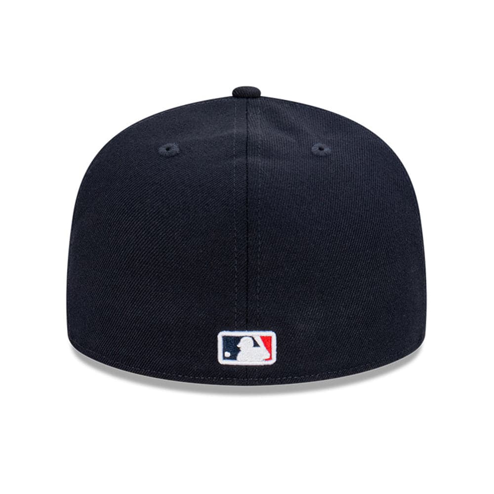 New Era Caps New York Yankees New Era MLB Blockout 59FIFTY Fitted Hat - White