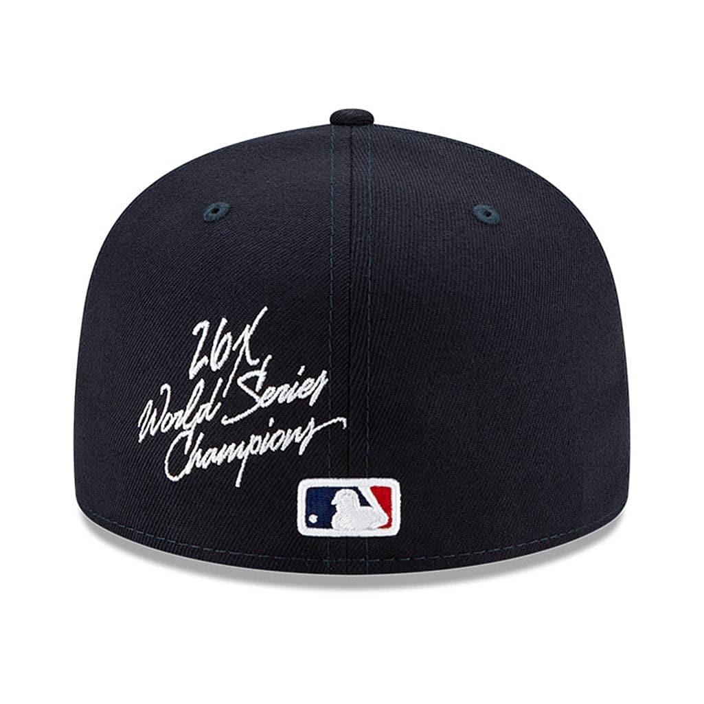 New Era Caps New York Yankees New Era MLB Champions Patch 59FIFTY Fitted Hat - Navy