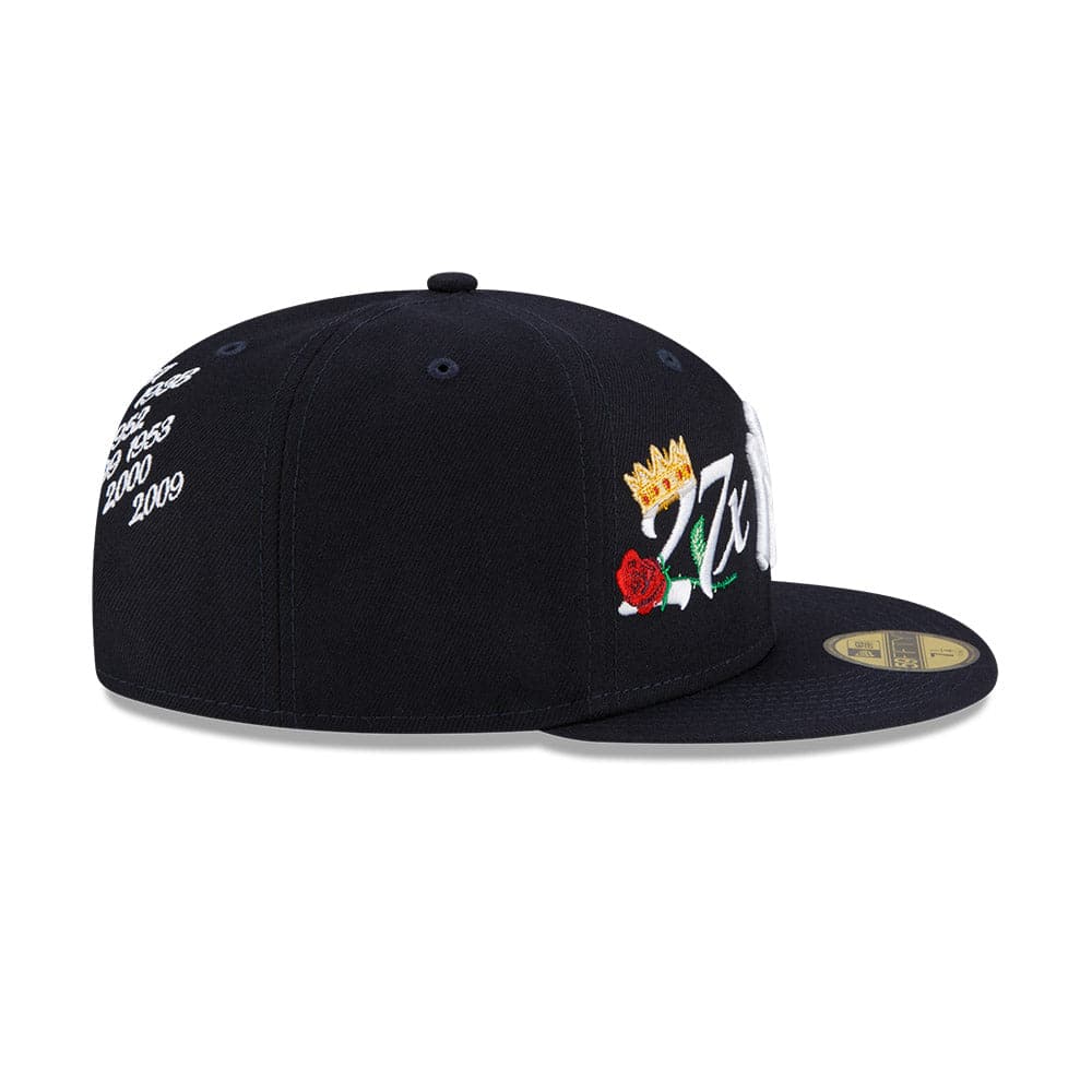 New Era Caps New York Yankees New Era MLB Crown Champs 59FIFTY Fitted Hat - Navy