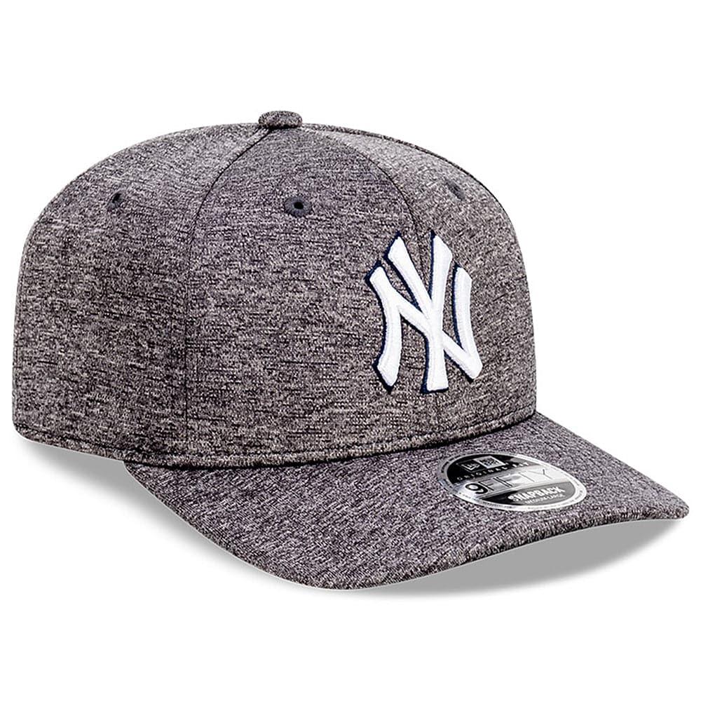 New Era Caps New York Yankees New Era MLB Shadow Tech 9FIFTY Pre-Curved Snapback Hat - Graphite