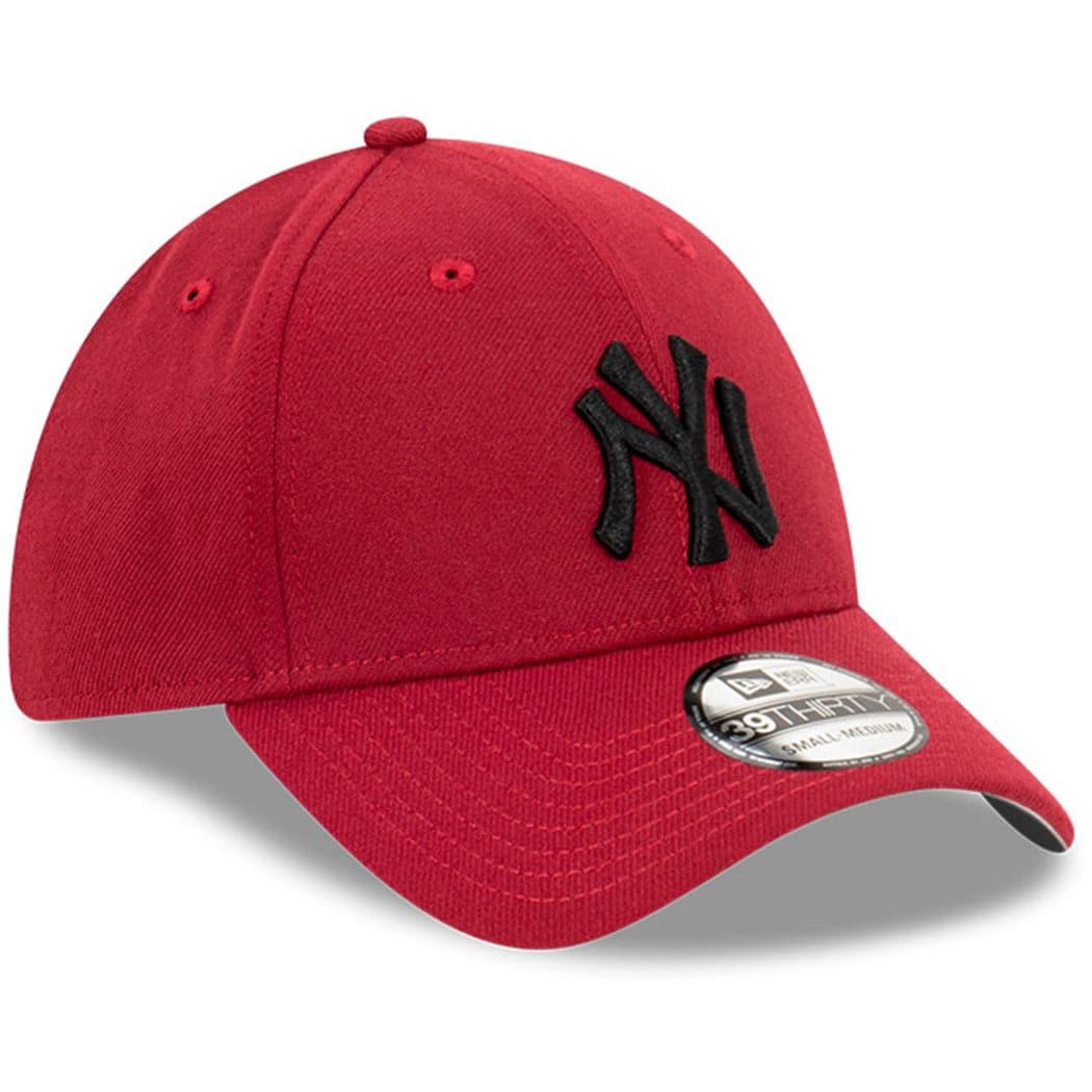 New Era Caps New York Yankees New Era MLB Stone Team 39THIRTY Stretch Fit Hat - Cardinal