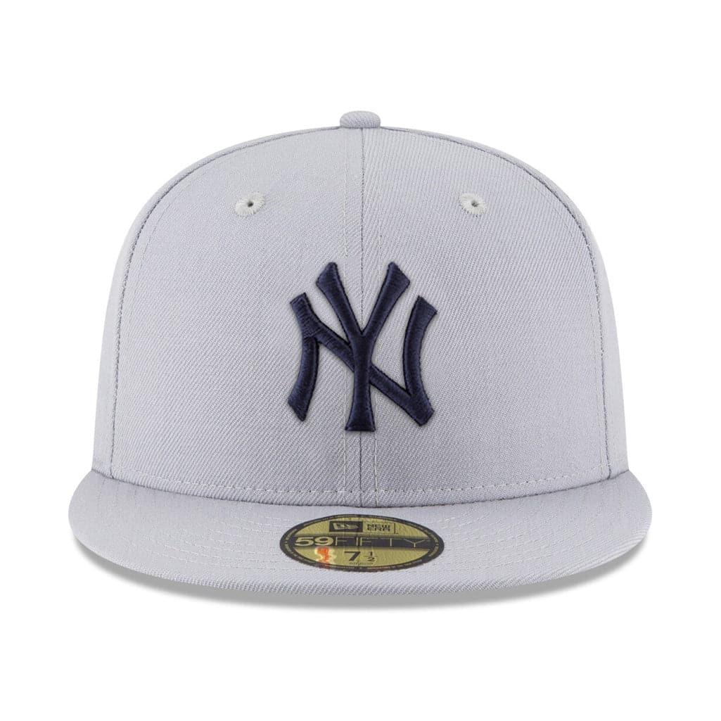 New Era Caps New York Yankees New Era MLB Team 59FIFTY Fitted Hat - Grey