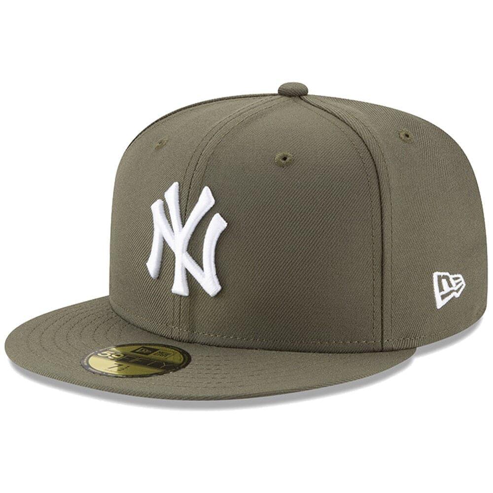 New Era Caps New York Yankees New Era MLB Team 59FIFTY Fitted Hat - Olive