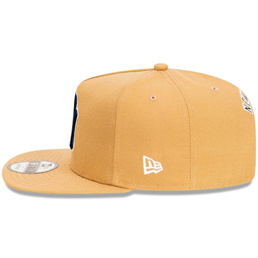 New Era Caps New York Yankees New Era MLB Team 9FIFTY A-Frame Snapback Hat - Khaki