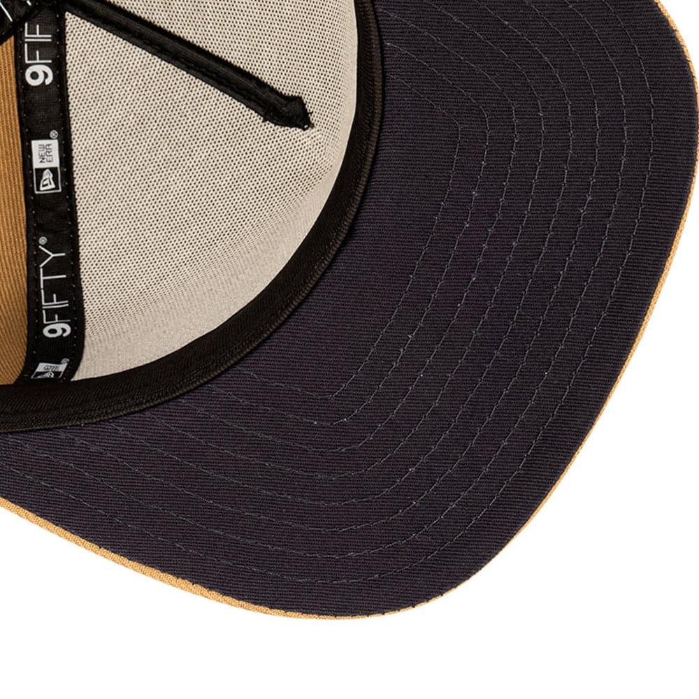 New Era Caps New York Yankees New Era MLB Team 9FIFTY A-Frame Snapback Hat - Khaki