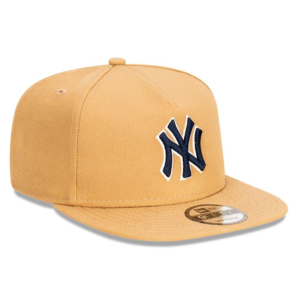 New Era Caps New York Yankees New Era MLB Team 9FIFTY A-Frame Snapback Hat - Khaki