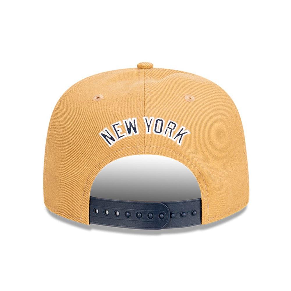 New Era Caps New York Yankees New Era MLB Team 9FIFTY A-Frame Snapback Hat - Khaki